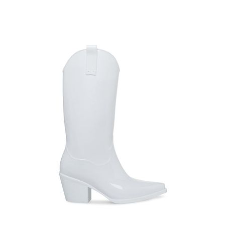 SHALLOW White Western Waterproof Boot | Women's Boots – Steve Madden