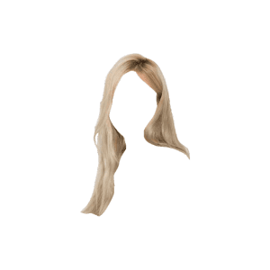 Ash Blonde Hair PNG