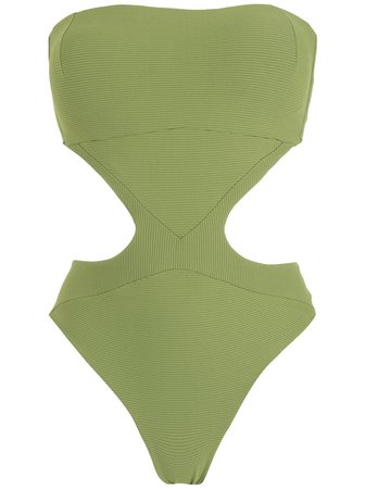 Shop Amir Slama cutout swimsuit with Express Delivery - FARFETCH
