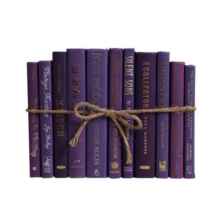 bound purple books