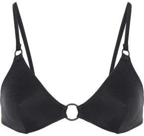 The Tilda Ring-embellished Triangle Bikini Top
