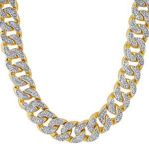 thick gold chain png