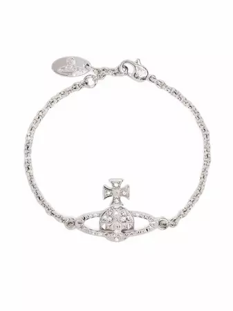 Vivienne Westwood Orb crystal-embellished Bracelet - Farfetch