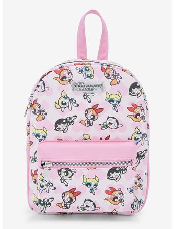 The Powerpuff Girls Pink Hearts Mini Backpack | Hot Topic