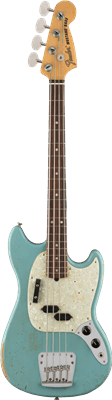 Fender JMJ Road Worn® Mustang Bass®, Electric Guitar Bass