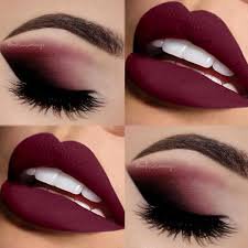 maroon make up looks - Google Search