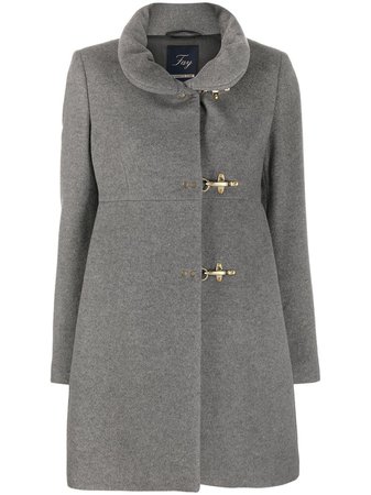 Shop Fay high neck duffle coat with Express Delivery - Farfetch