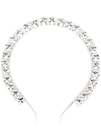 Alessandra Rich crystal-embellished Headband - Farfetch