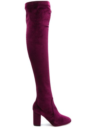 Aquazzura So Me thigh boots £832 - Buy Online - Mobile Friendly, Fast Delivery