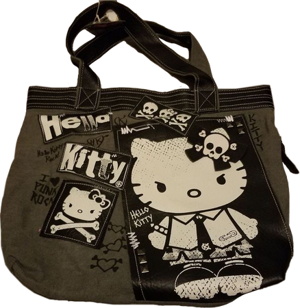 hello kitty emo bag