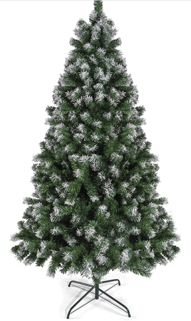 frosted Christmas tree
