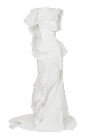 Serene Tiered Silk-Blend Gown By Maticevski | Moda Operandi