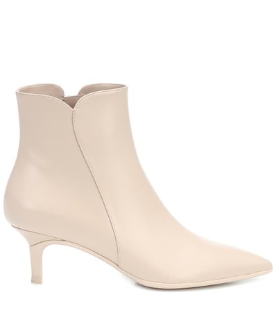 Leather Ankle Boots | Gianvito Rossi - Mytheresa