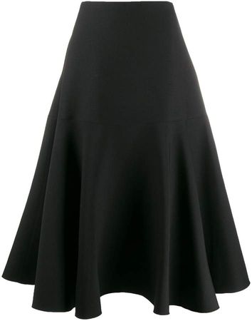 A-line paneled skirt