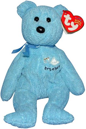 Amazon.com: TY Beanie Baby - BABY Boy the Bear [Toy] : Toys & Games