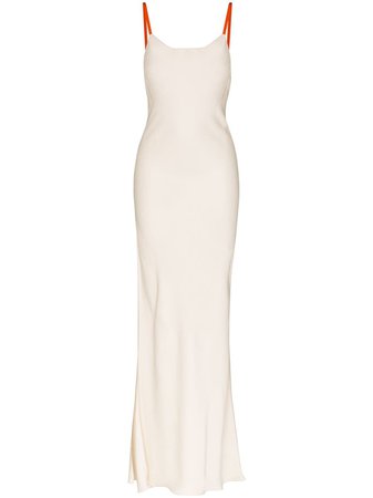 Neutral Heron Preston Long Slip Dress For Women | Farfetch.com
