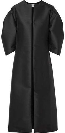 Marsia Wool-blend Coat - Black