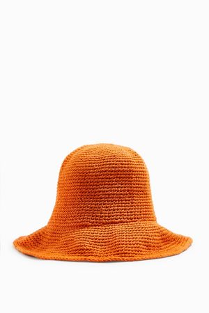 CROCHET HAT - Orange | ZARA United States