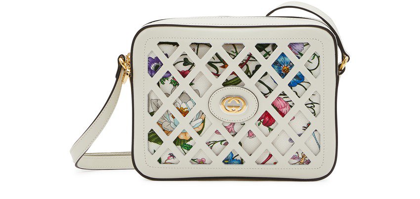 Women's Perforated crossbody bag | GUCCI | 24S