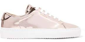 Mirrored-leather Sneakers
