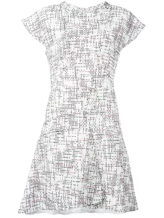 Chanel Vintage Cap Sleeve Tweed Dress - Farfetch