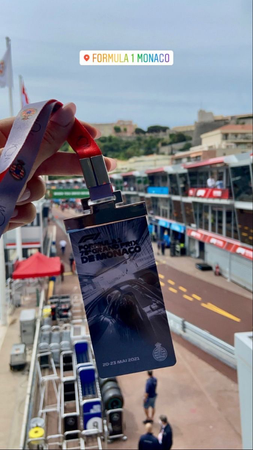 Formula 1 Paddock Pass Monaco