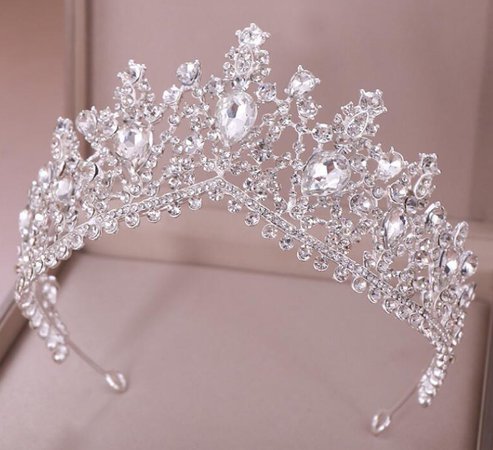 silver tiara