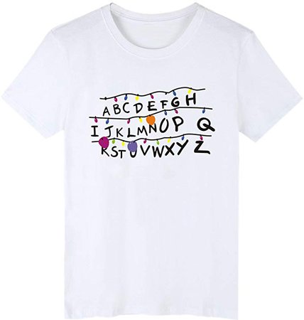SERAPHY Unisexe Stranger Things T-Shirt été Tshirt pour Hommes et Femmes Hip Hop t Shirt: Amazon.fr: Vêtements et accessoires