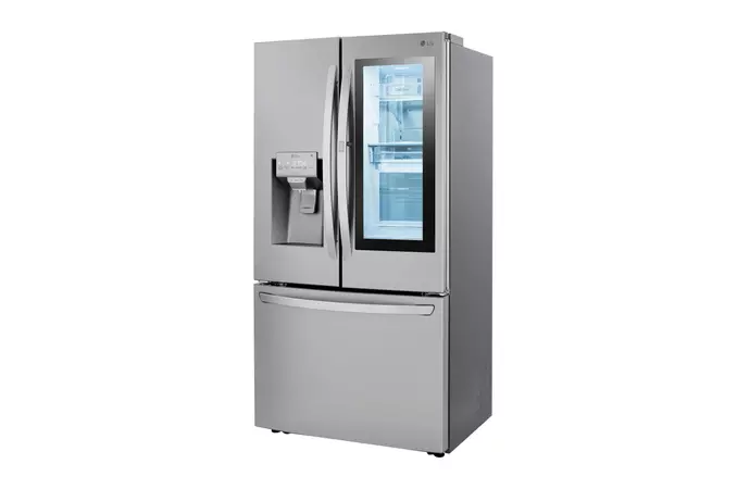 LG 24 cu. ft. Smart wi-fi Enabled InstaView™ Door-in-Door® Counter-Depth Refrigerator with Craft Ice™ Maker (LRFVC2406S) | LG USA