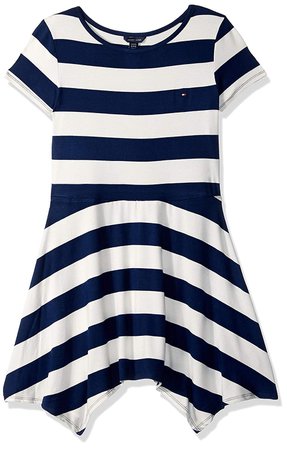 Tommy Hilfiger striped navy dress