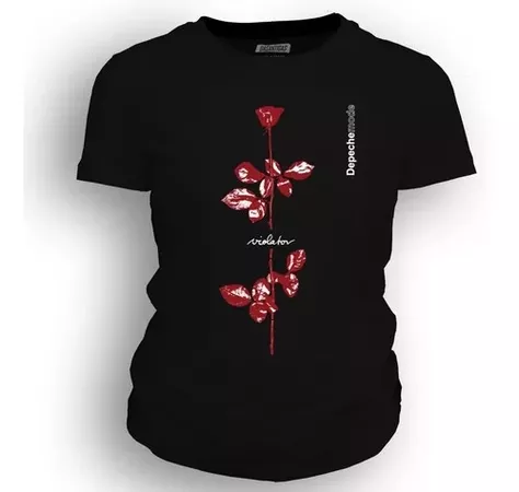 Camiseta Feminina Dasantigas - Depeche Mode - Violator - R$ 40,00 em Mercado Livre