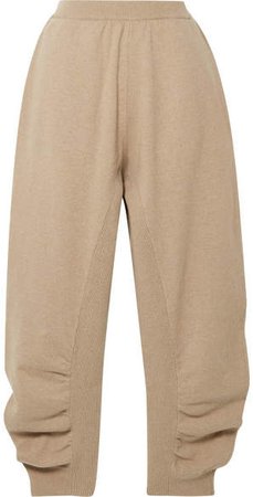 Wool Tapered Pants - Sand