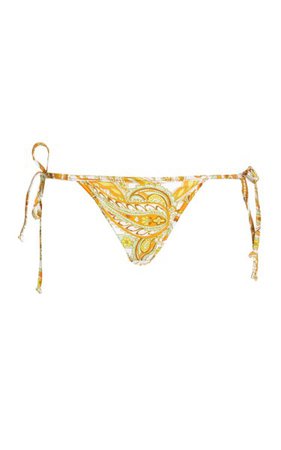 Hazel Paisley-Print Bikini Bottom By Faithfull The Brand | Moda Operandi