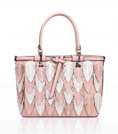 big pink handbag