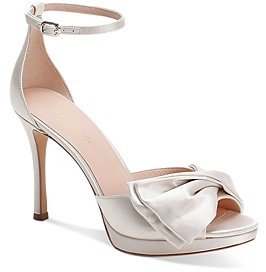 Women's Bridal Bow Strappy High-Heel Sandals