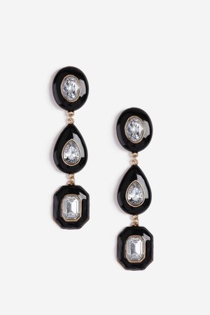 Stone Shape Drop Earrings - Jewellery - Bags & Accessories - Topshop