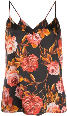 floral-print camisole