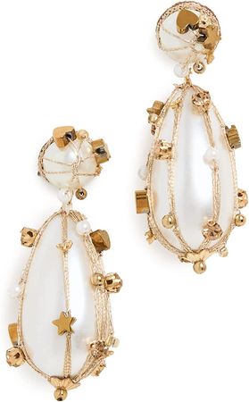 Amazon.com: Deepa Gurnani Women's Deepa by Deepa Gurnani Cora Earrings, Gold, One Size: Clothing, Shoes & Jewelry
