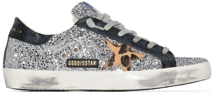 Superstar glitter sneakers