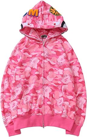Pink Camo Babe Zip Up hoodie