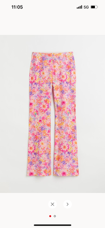 hm floral pants