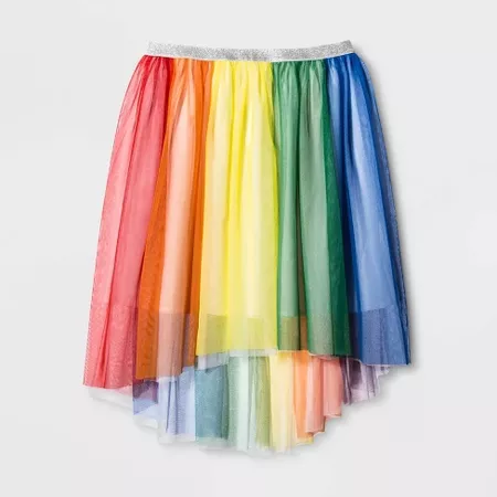 Pride Adult Gender Inclusive Skirt - Rainbow : Target