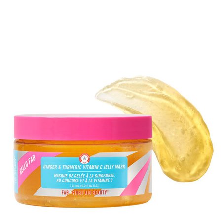 Hello FAB Ginger & Turmeric Vitamin C Jelly Mask | Sensitive Skin Care - First Aid Beauty