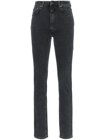Toteme High Waisted Slim Fit Jeans