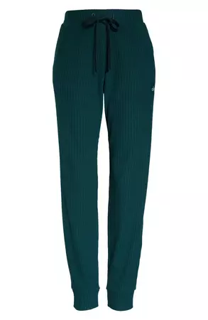 Alo Muse Ribbed High Waist Sweatpants | Nordstrom