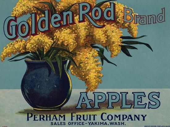 'Warshaw Collection of Business Americana Food; Fruit Crate Labels, Perham Fruit Company' Art Print | Art.com