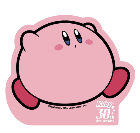 Kirby 30th anniversary sticker