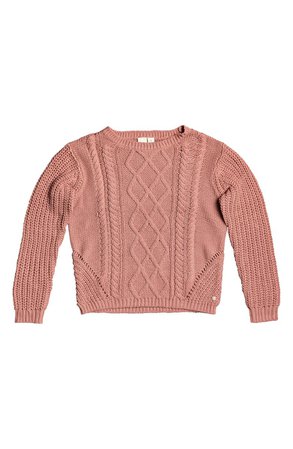 Roxy England Skies Cable Sweater | Nordstrom