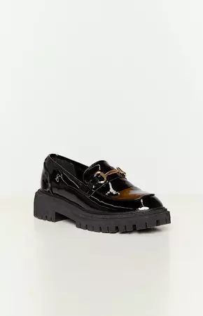 Therapy Extra Black Patent Loafers – Beginning Boutique US