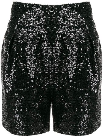 In The Mood For Love high-waisted sequin shorts